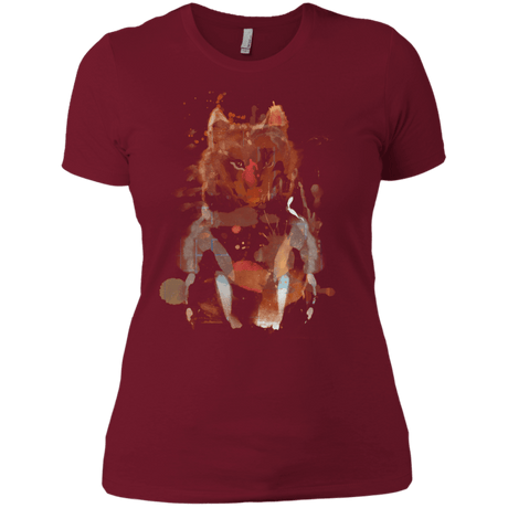 T-Shirts Scarlet / X-Small Little Foxy Watercolor Women's Premium T-Shirt