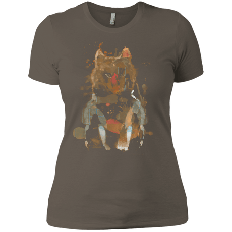 T-Shirts Warm Grey / X-Small Little Foxy Watercolor Women's Premium T-Shirt