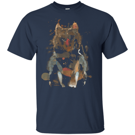 T-Shirts Navy / YXS Little Foxy Watercolor Youth T-Shirt