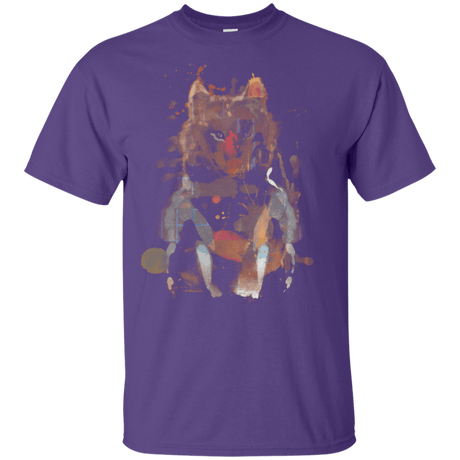 T-Shirts Purple / YXS Little Foxy Watercolor Youth T-Shirt