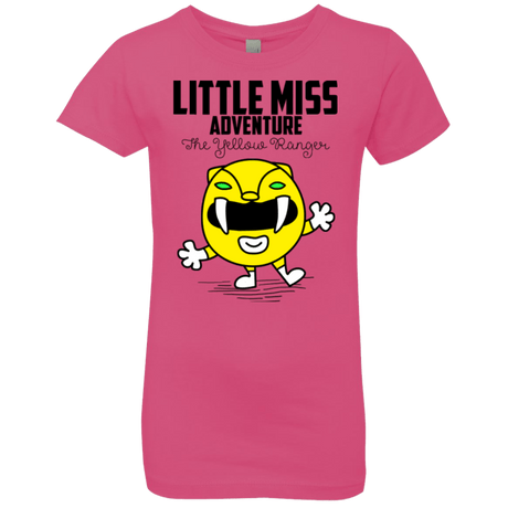 T-Shirts Hot Pink / YXS Little Miss Adventure Girls Premium T-Shirt