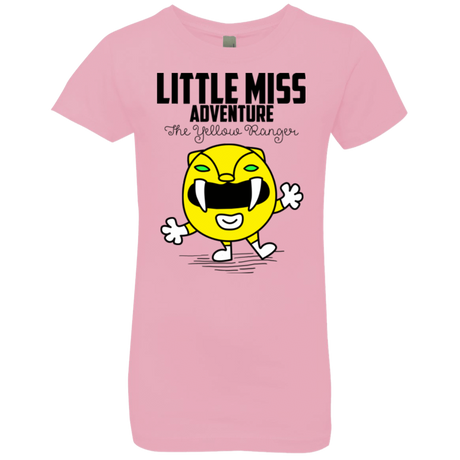 T-Shirts Light Pink / YXS Little Miss Adventure Girls Premium T-Shirt