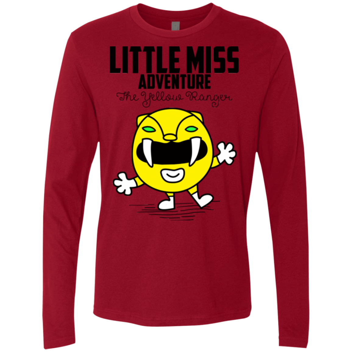 T-Shirts Cardinal / Small Little Miss Adventure Men's Premium Long Sleeve