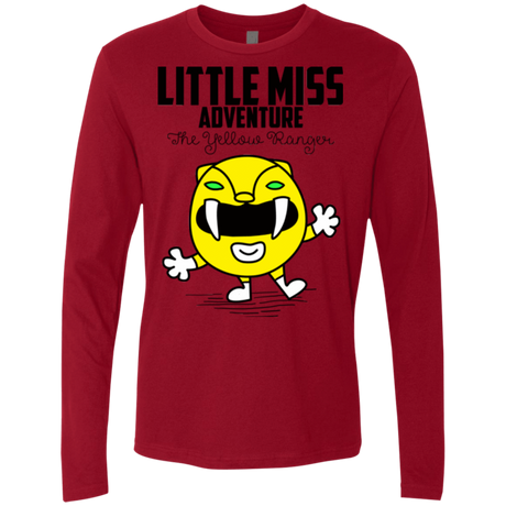 T-Shirts Cardinal / Small Little Miss Adventure Men's Premium Long Sleeve