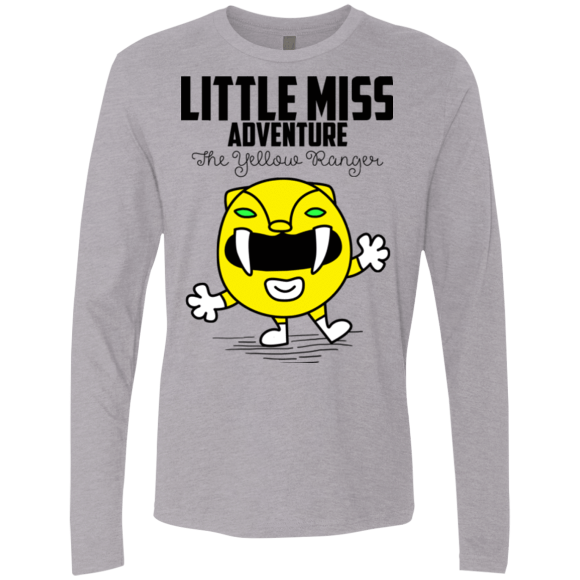 T-Shirts Heather Grey / Small Little Miss Adventure Men's Premium Long Sleeve