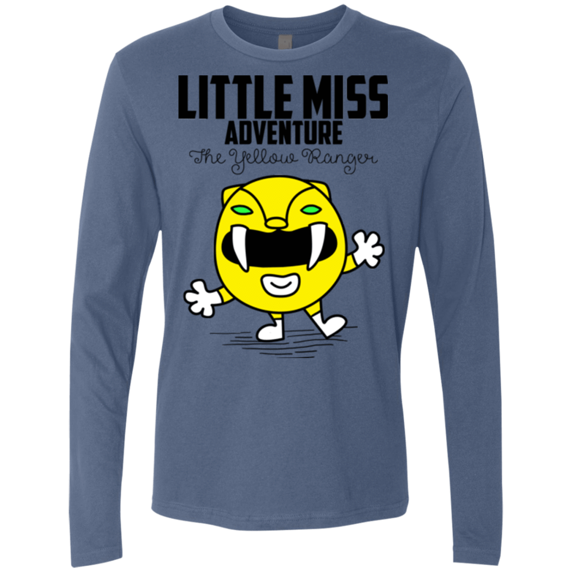 T-Shirts Indigo / Small Little Miss Adventure Men's Premium Long Sleeve