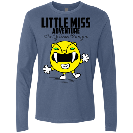 T-Shirts Indigo / Small Little Miss Adventure Men's Premium Long Sleeve