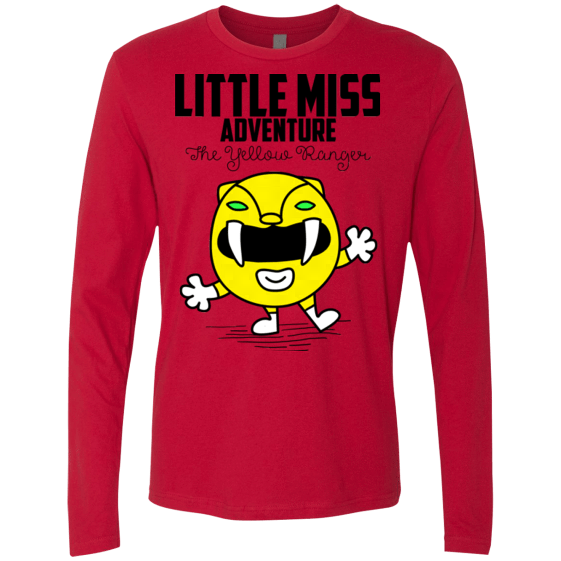 T-Shirts Red / Small Little Miss Adventure Men's Premium Long Sleeve