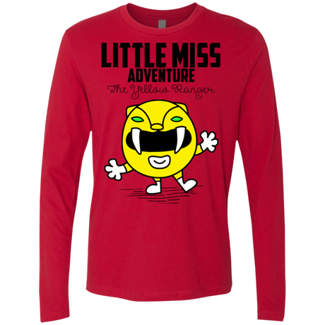 T-Shirts Red / Small Little Miss Adventure Men's Premium Long Sleeve