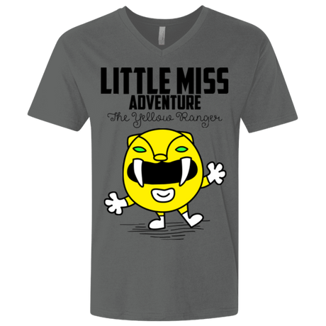 T-Shirts Heavy Metal / X-Small Little Miss Adventure Men's Premium V-Neck