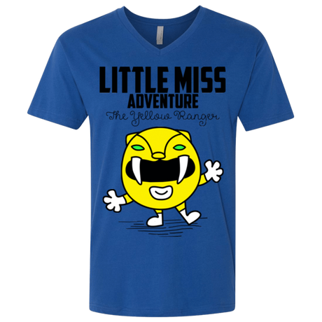 T-Shirts Royal / X-Small Little Miss Adventure Men's Premium V-Neck