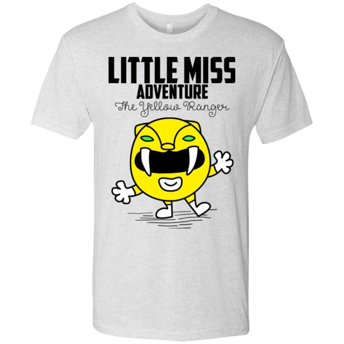 T-Shirts Heather White / Small Little Miss Adventure Men's Triblend T-Shirt
