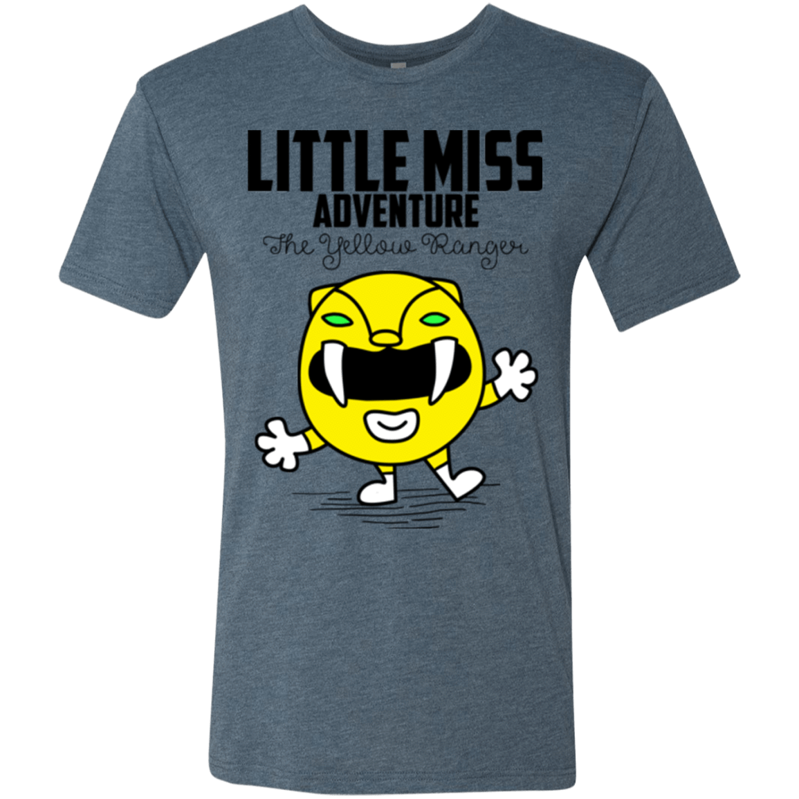 T-Shirts Indigo / Small Little Miss Adventure Men's Triblend T-Shirt