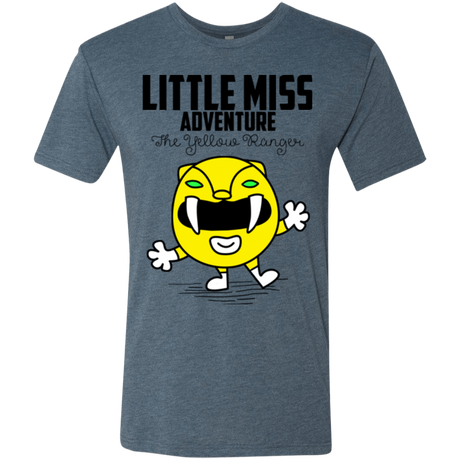 T-Shirts Indigo / Small Little Miss Adventure Men's Triblend T-Shirt