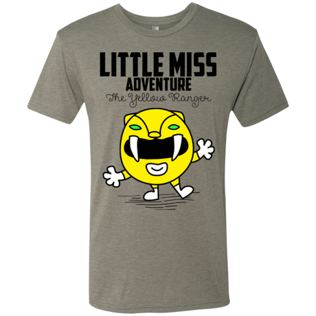 T-Shirts Venetian Grey / Small Little Miss Adventure Men's Triblend T-Shirt