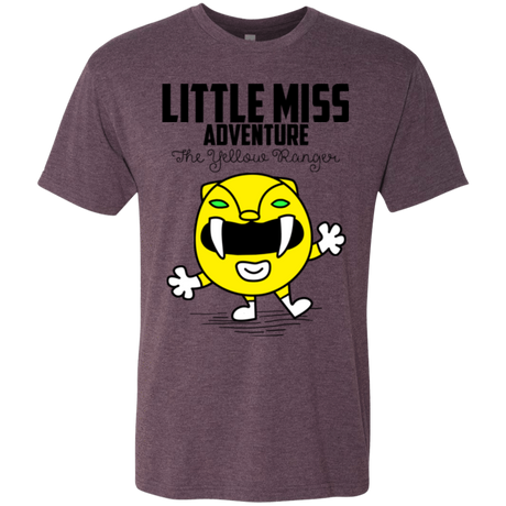 T-Shirts Vintage Purple / Small Little Miss Adventure Men's Triblend T-Shirt