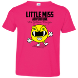 T-Shirts Hot Pink / 2T Little Miss Adventure Toddler Premium T-Shirt