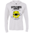 T-Shirts Heather White / X-Small Little Miss Adventure Triblend Long Sleeve Hoodie Tee