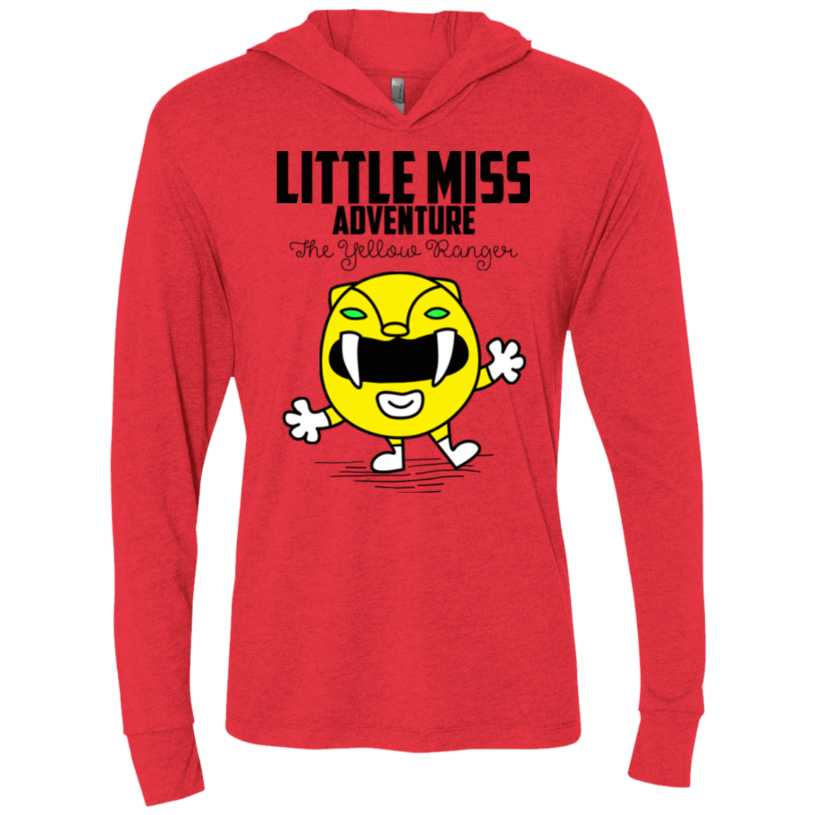 T-Shirts Vintage Red / X-Small Little Miss Adventure Triblend Long Sleeve Hoodie Tee