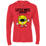 T-Shirts Vintage Red / X-Small Little Miss Adventure Triblend Long Sleeve Hoodie Tee