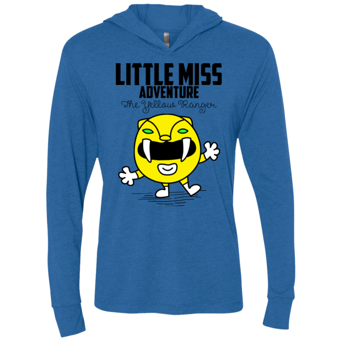 T-Shirts Vintage Royal / X-Small Little Miss Adventure Triblend Long Sleeve Hoodie Tee