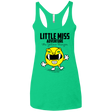 T-Shirts Envy / X-Small Little Miss Adventure Women's Triblend Racerback Tank