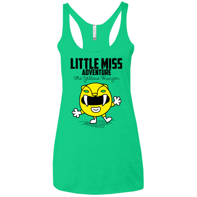T-Shirts Envy / X-Small Little Miss Adventure Women's Triblend Racerback Tank