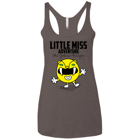 T-Shirts Macchiato / X-Small Little Miss Adventure Women's Triblend Racerback Tank