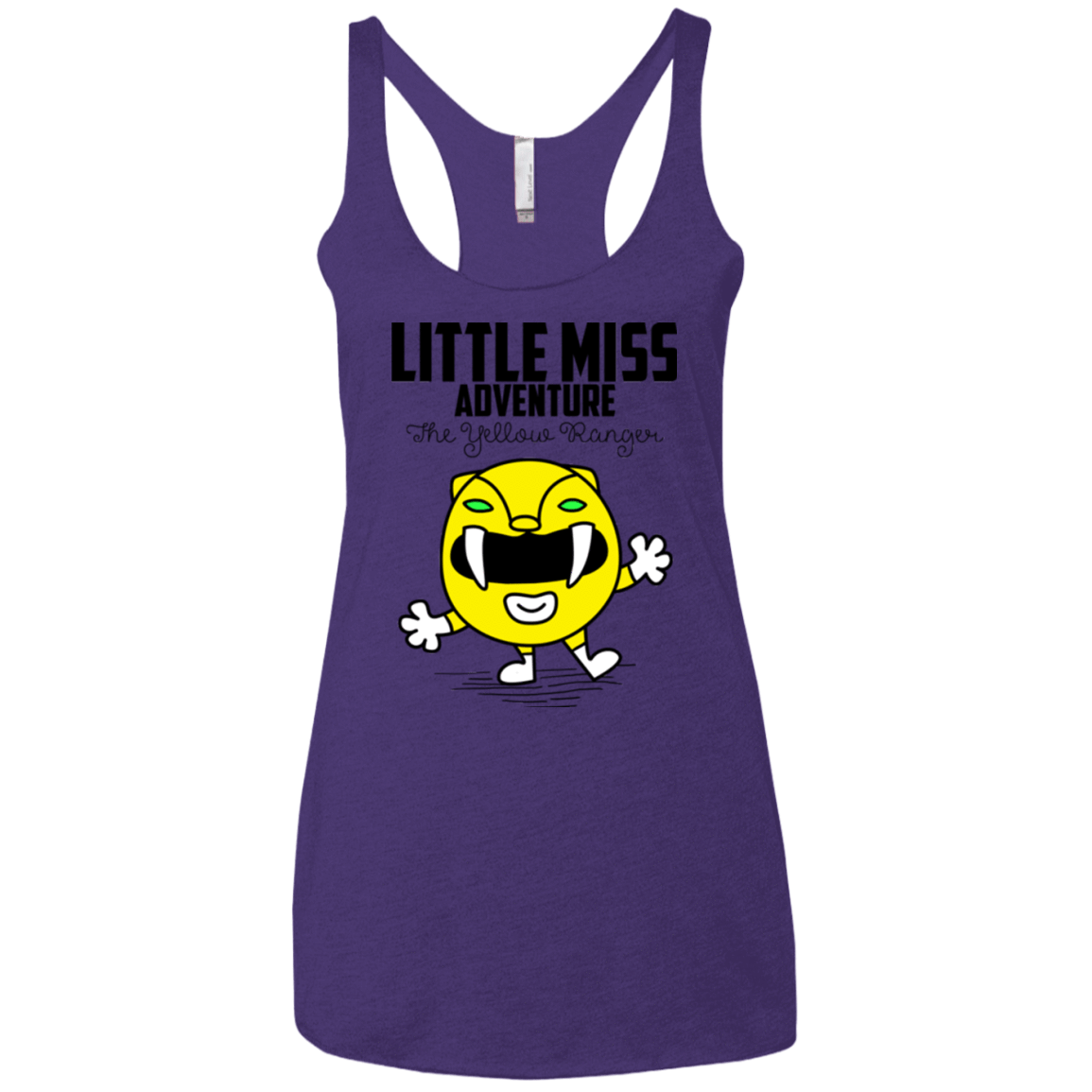 T-Shirts Purple / X-Small Little Miss Adventure Women's Triblend Racerback Tank