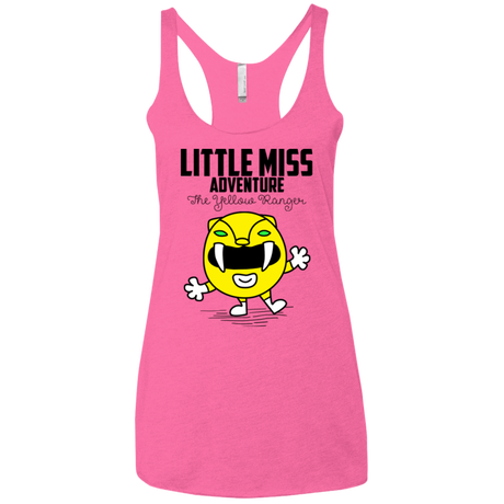 T-Shirts Vintage Pink / X-Small Little Miss Adventure Women's Triblend Racerback Tank