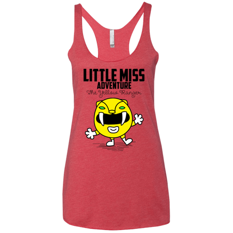 T-Shirts Vintage Red / X-Small Little Miss Adventure Women's Triblend Racerback Tank