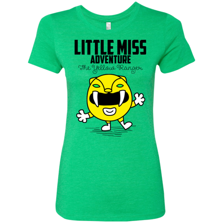 T-Shirts Envy / Small Little Miss Adventure Women's Triblend T-Shirt