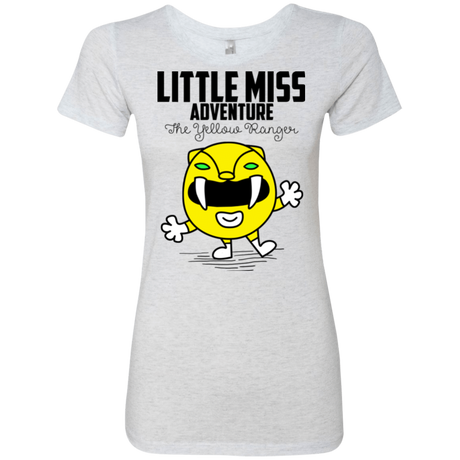 T-Shirts Heather White / Small Little Miss Adventure Women's Triblend T-Shirt