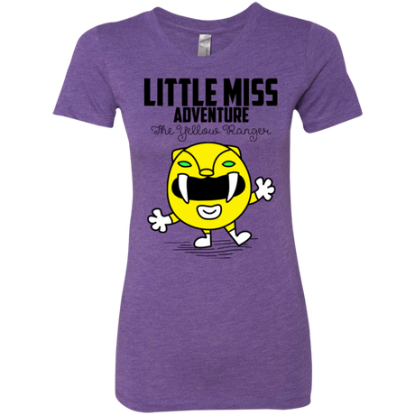 T-Shirts Purple Rush / Small Little Miss Adventure Women's Triblend T-Shirt