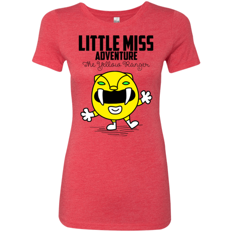 T-Shirts Vintage Red / Small Little Miss Adventure Women's Triblend T-Shirt
