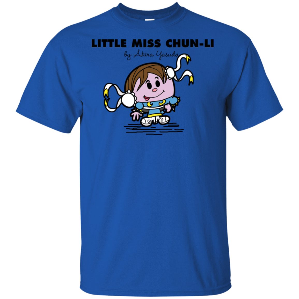T-Shirts Royal / S Little Miss Chun Li T-Shirt
