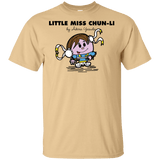T-Shirts Vegas Gold / S Little Miss Chun Li T-Shirt