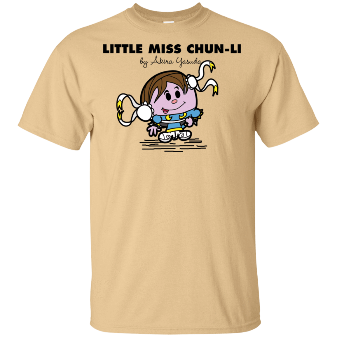 T-Shirts Vegas Gold / S Little Miss Chun Li T-Shirt