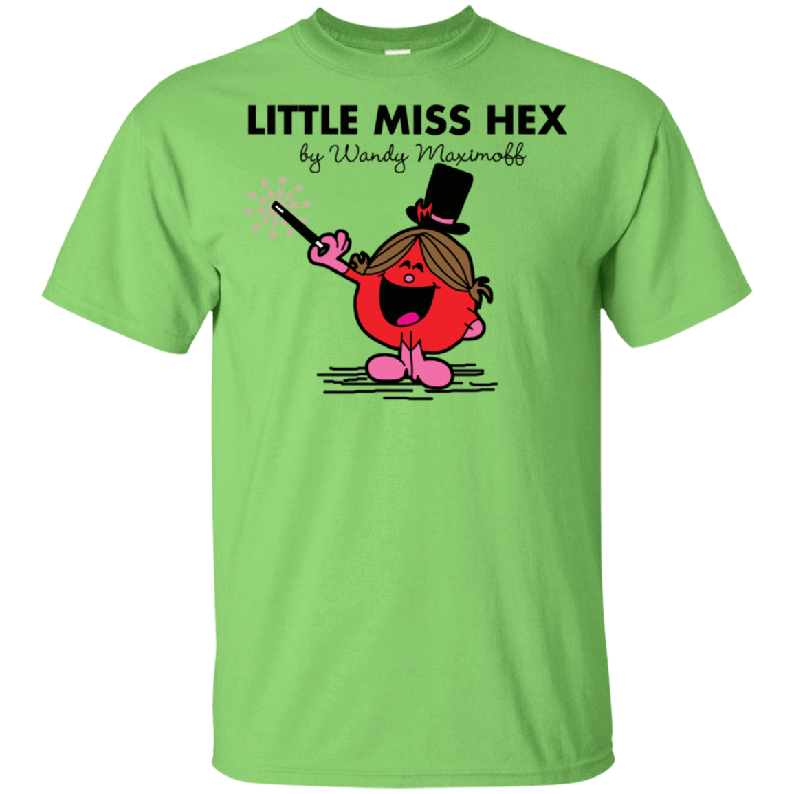 T-Shirts Lime / S Little Miss Hex T-Shirt