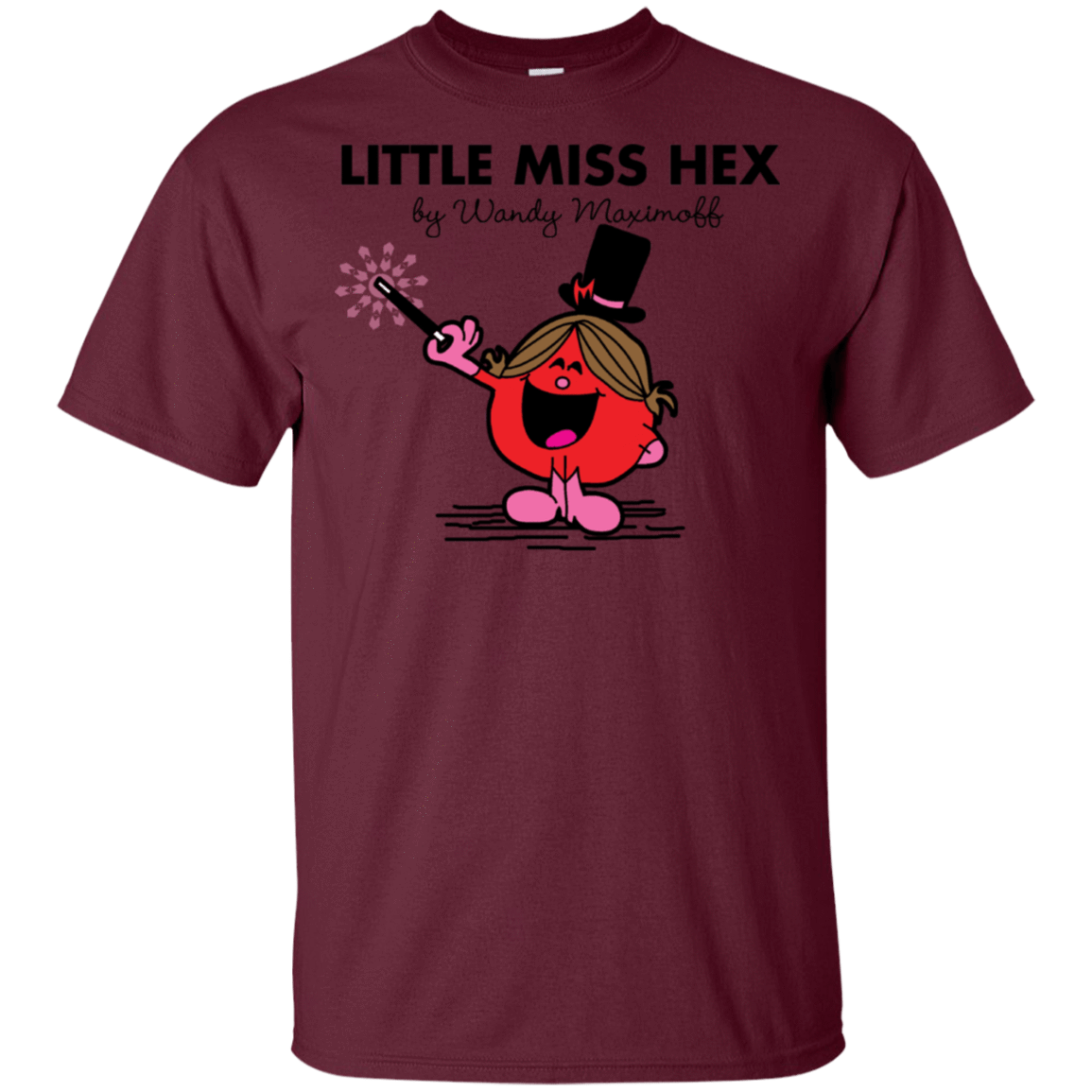 T-Shirts Maroon / S Little Miss Hex T-Shirt