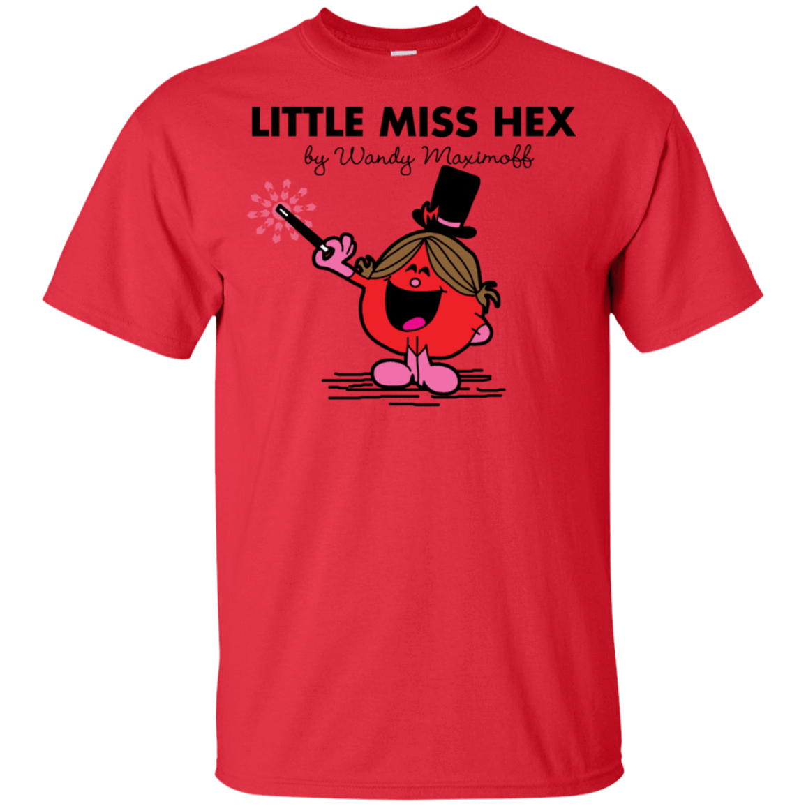T-Shirts Red / S Little Miss Hex T-Shirt