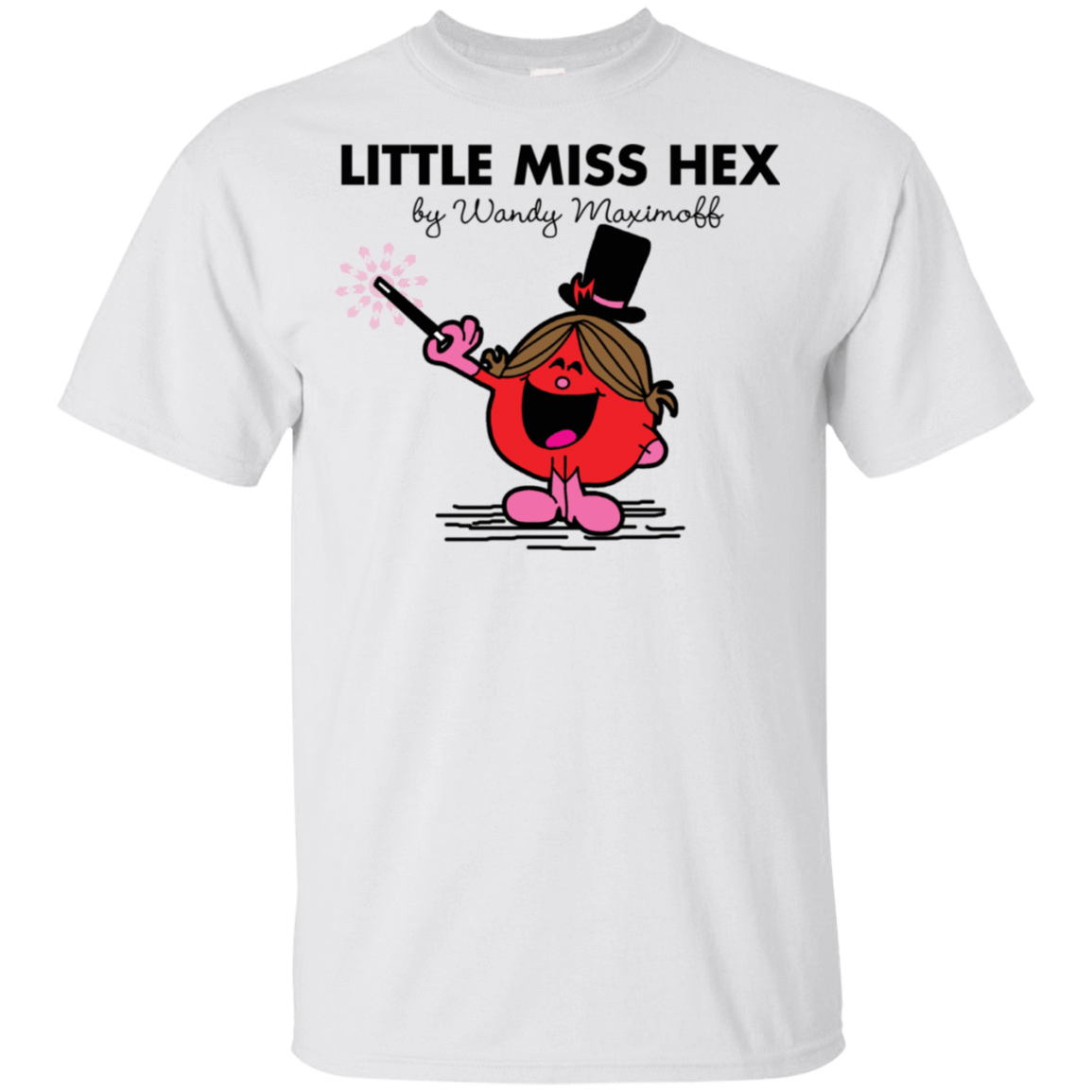 T-Shirts White / S Little Miss Hex T-Shirt