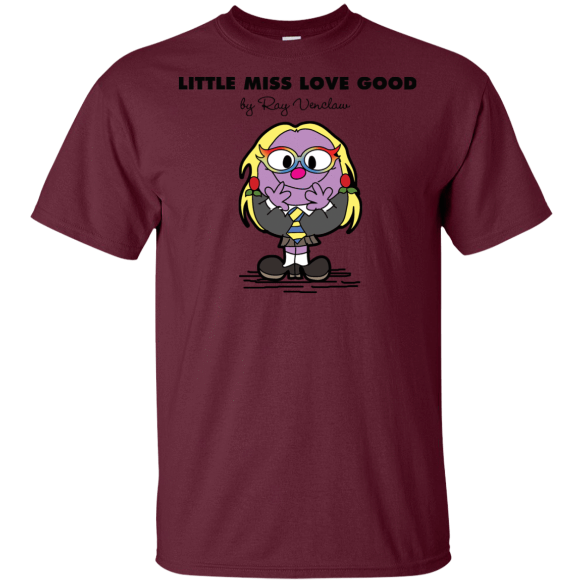 T-Shirts Maroon / S Little Miss Lovegood T-Shirt