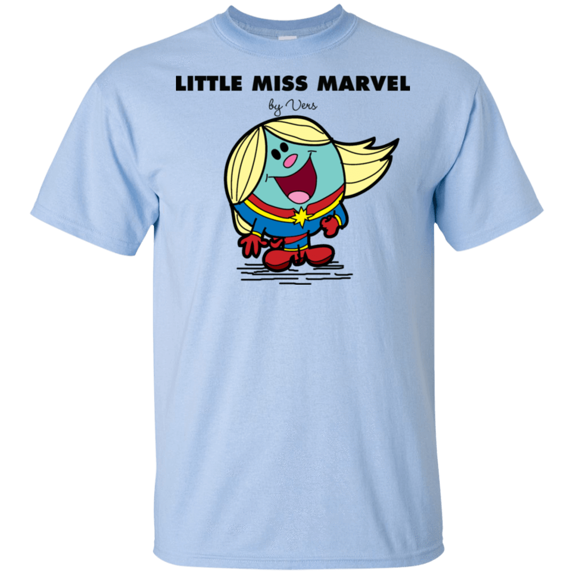 T-Shirts Light Blue / S Little Miss Marvel T-Shirt