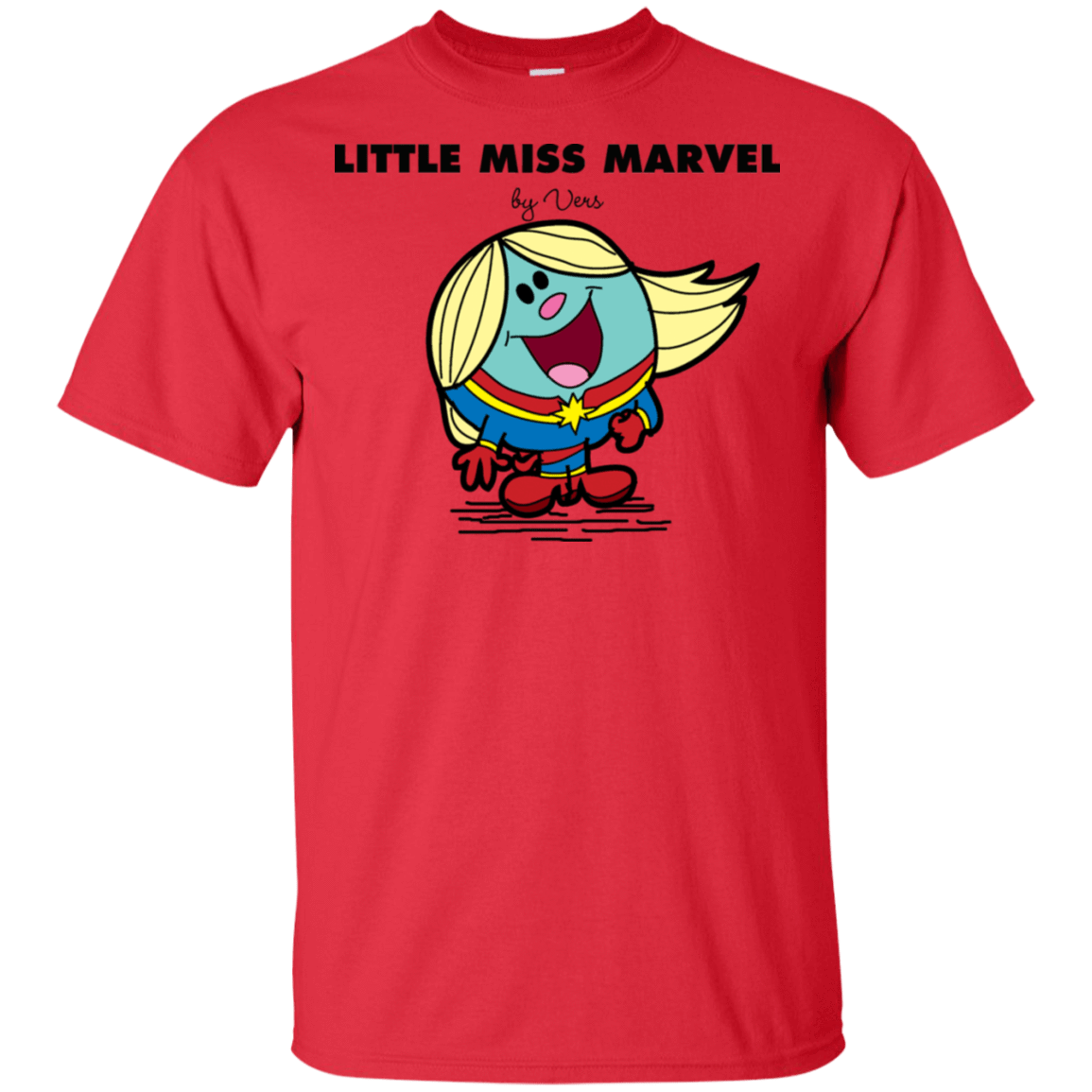 T-Shirts Red / S Little Miss Marvel T-Shirt