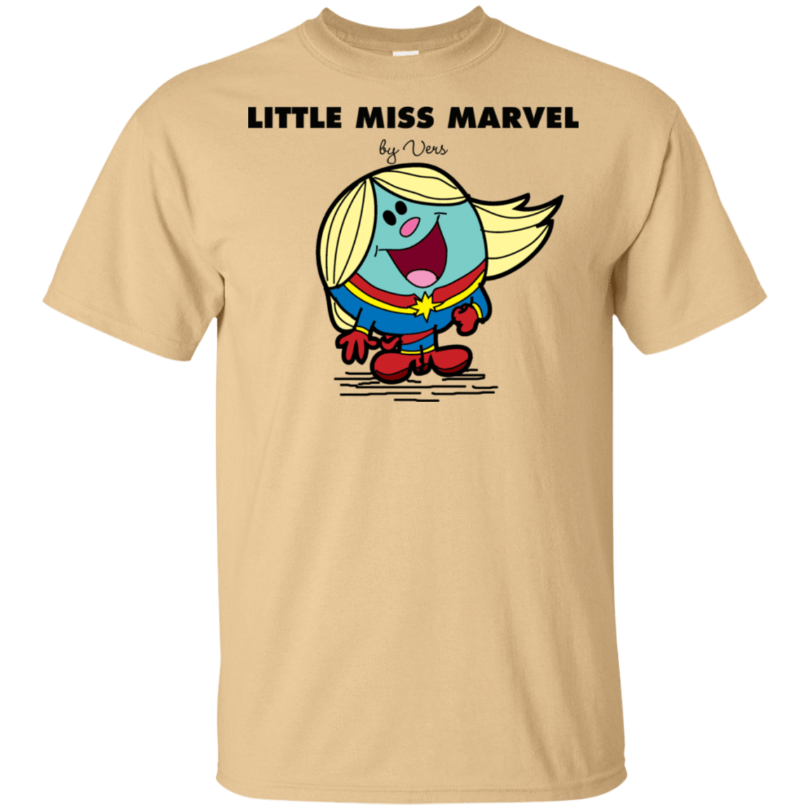 T-Shirts Vegas Gold / S Little Miss Marvel T-Shirt