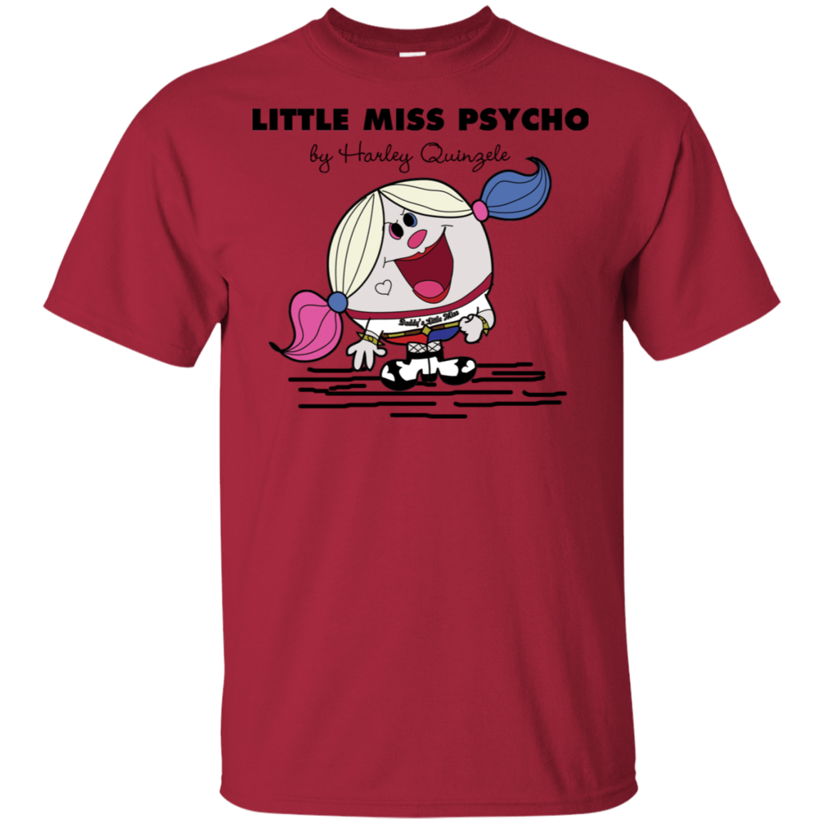 T-Shirts Cardinal / S Little Miss Psycho T-Shirt