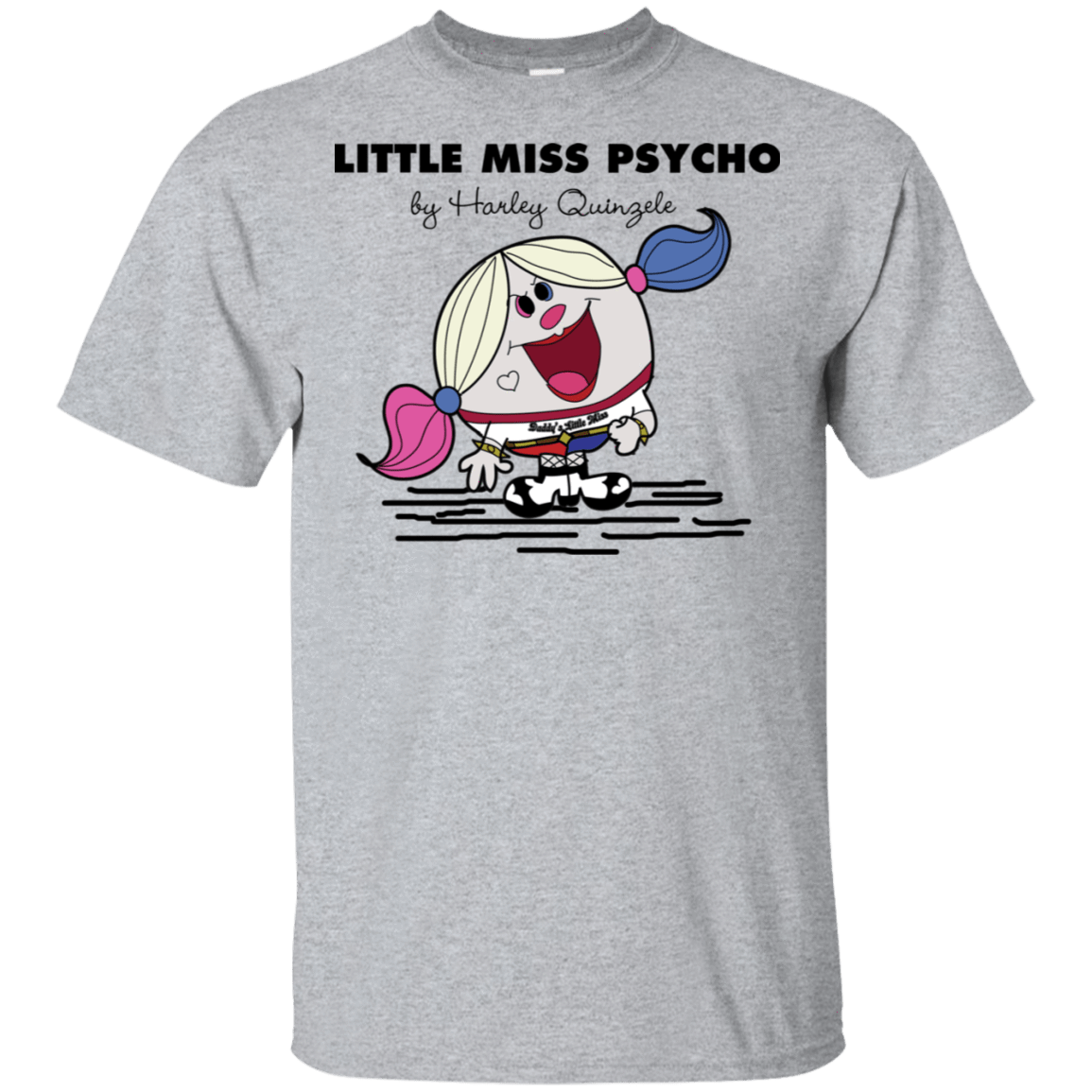 T-Shirts Sport Grey / S Little Miss Psycho T-Shirt