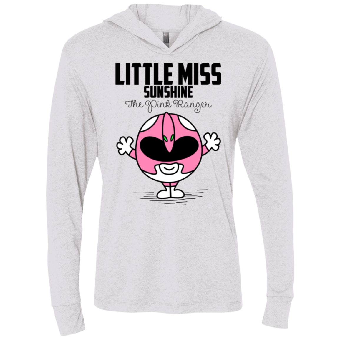 T-Shirts Heather White / X-Small Little Miss Sunshine Triblend Long Sleeve Hoodie Tee