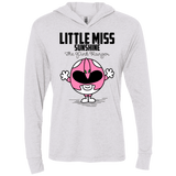 T-Shirts Heather White / X-Small Little Miss Sunshine Triblend Long Sleeve Hoodie Tee
